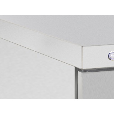 COOL HEAD - Congélateur ventilé en ABS vertical 200 litres GFX 2V