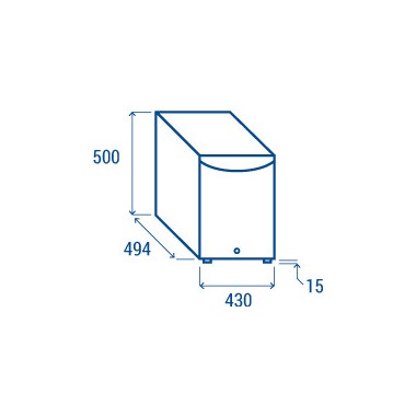 COOL HEAD - Minibar 50 litres - MB 52