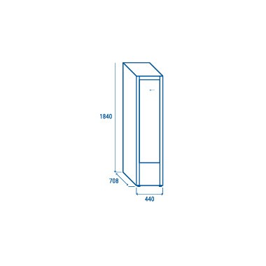 COOL HEAD - Refroidisseur vertical 300 litres RC 300B