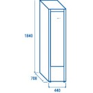 COOL HEAD - Refroidisseur vertical 300 litres RC 300B