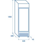 COOL HEAD - Refroidisseur de boissons vertical 350 litres DC 350C