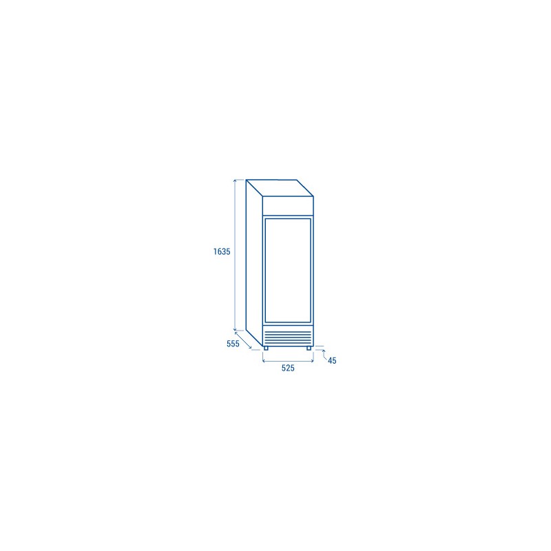 COOL HEAD - Refroidisseur de boissons vertical 300 litres DC 328C