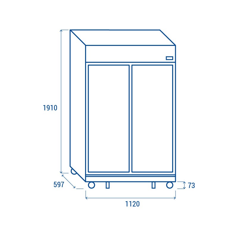 COOL HEAD - Refroidisseur de boissons 1050 litres - DC 1050C