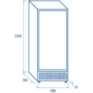 COOL HEAD - - Refroidisseur de boissons vertical 700 litres TKG 710