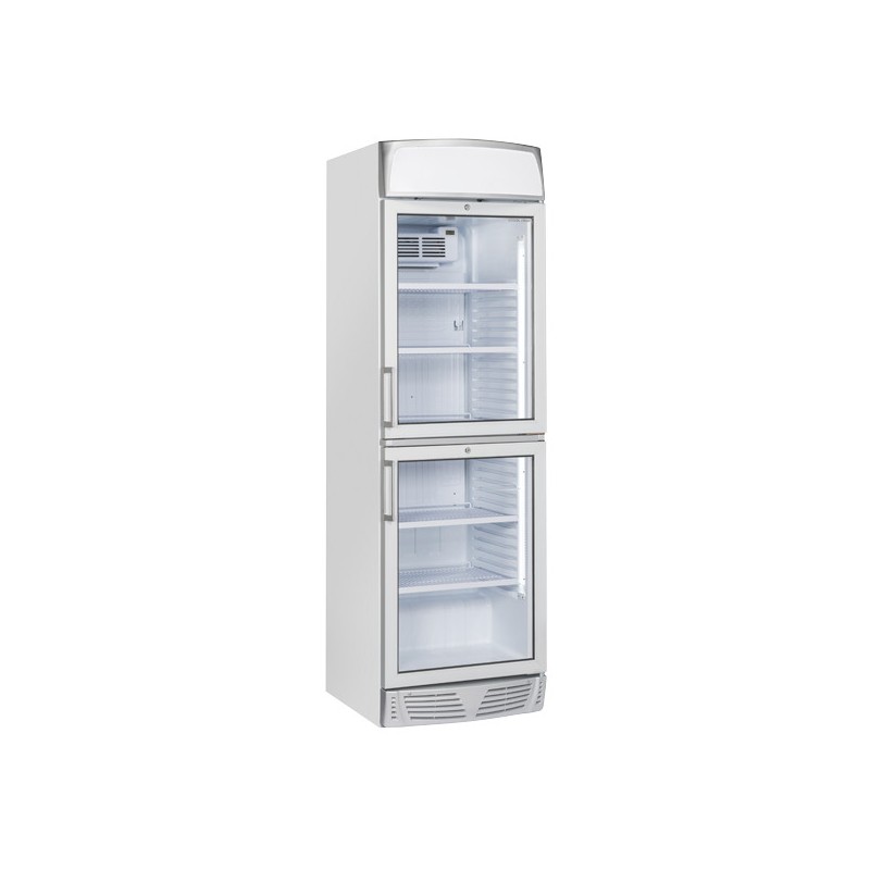 COOL HEAD - Vitrine réfrigérée vertical boissons 350 l portes divisées