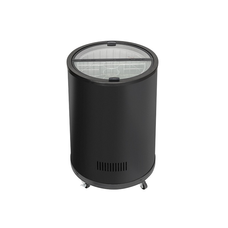 COOL HEAD - Refroidisseur de canettes 80 litres couvercle en verre HP 80