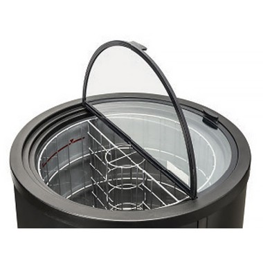COOL HEAD - Refroidisseur de canettes 80 litres couvercle en verre HP 80