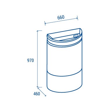 COOL HEAD - Refroidisseur de canettes 110 l FT 110