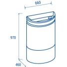COOL HEAD - Refroidisseur de canettes 110 l FT 110