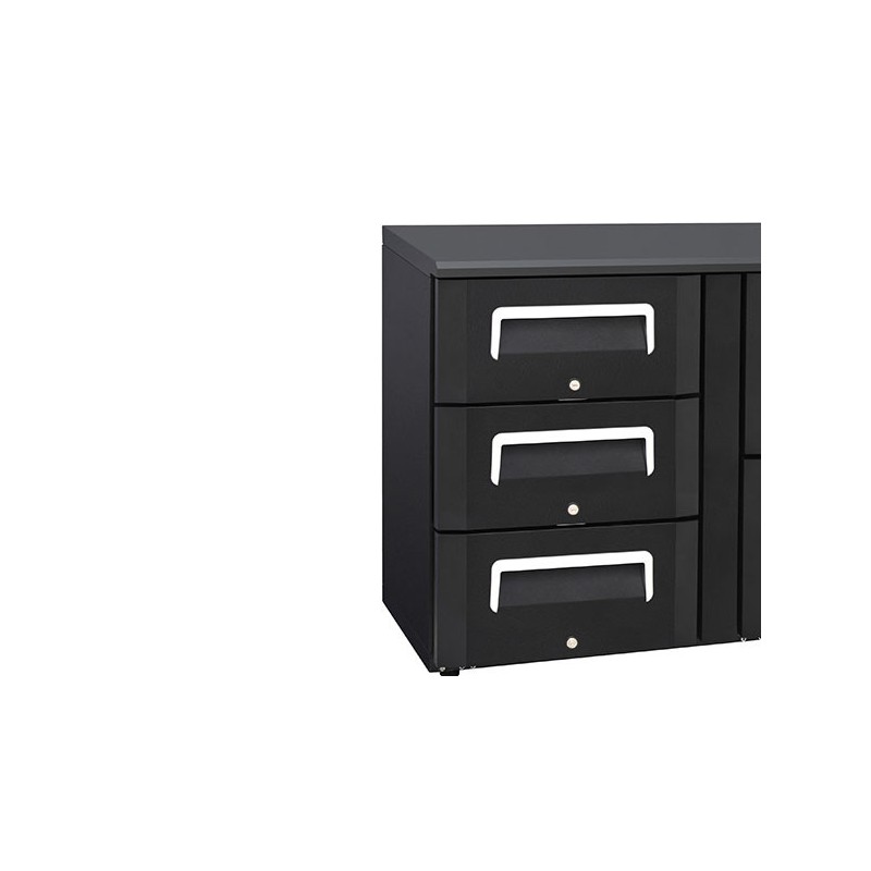 COOL HEAD - Armoire arrière bar 2 portes pleines articulées QB 200