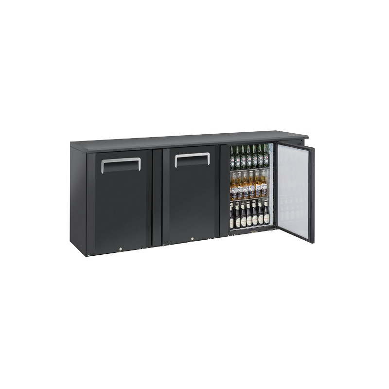 COOL HEAD - Arrière bar réfrigérée portes pleines QB 300