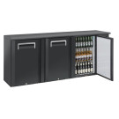 COOL HEAD - Arrière bar réfrigérée portes pleines QB 300