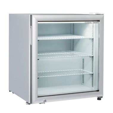 COOL HEAD - Congélateur vertical 90 litres porte vitrée RNG 90