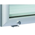 COOL HEAD - Congélateur vertical 90 litres porte vitrée RNG 90