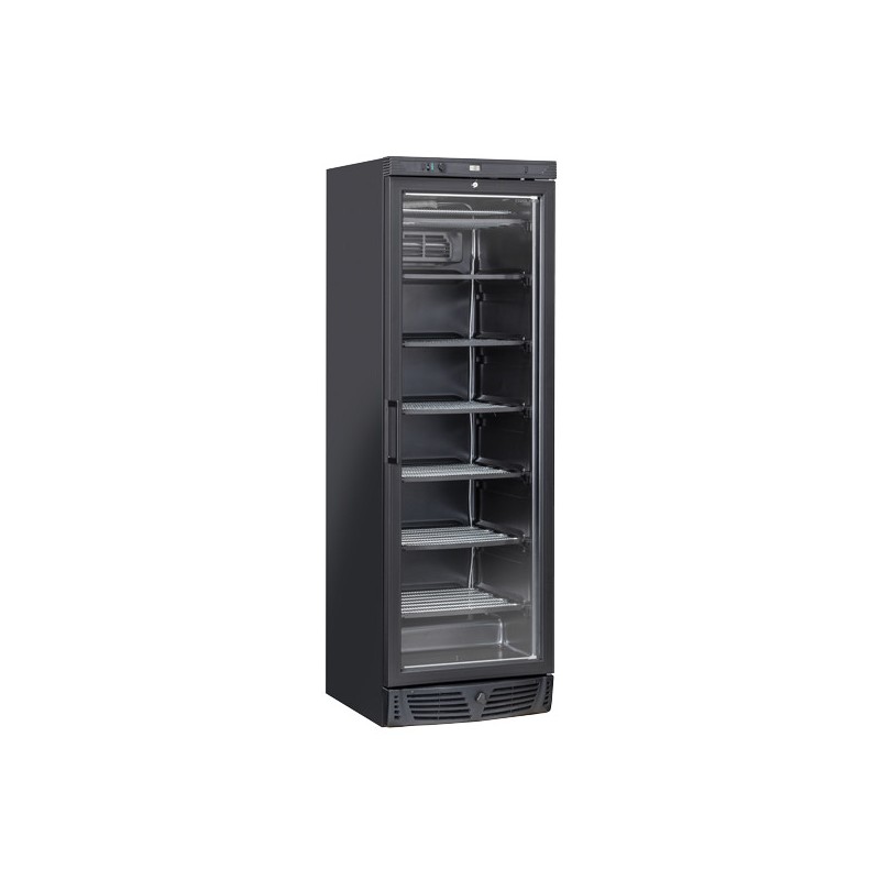COOL HEAD - Congélateur vertical 300 litres porte vitrée TNG 390 B