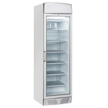 COOL HEAD - Congélateur vertical 300 litres porte vitrée TNG 390 C