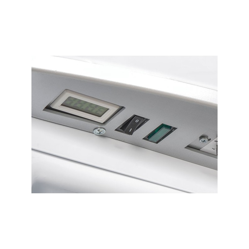 COOL HEAD - Congélateur vertical 300 litres porte vitrée TNG 390 C