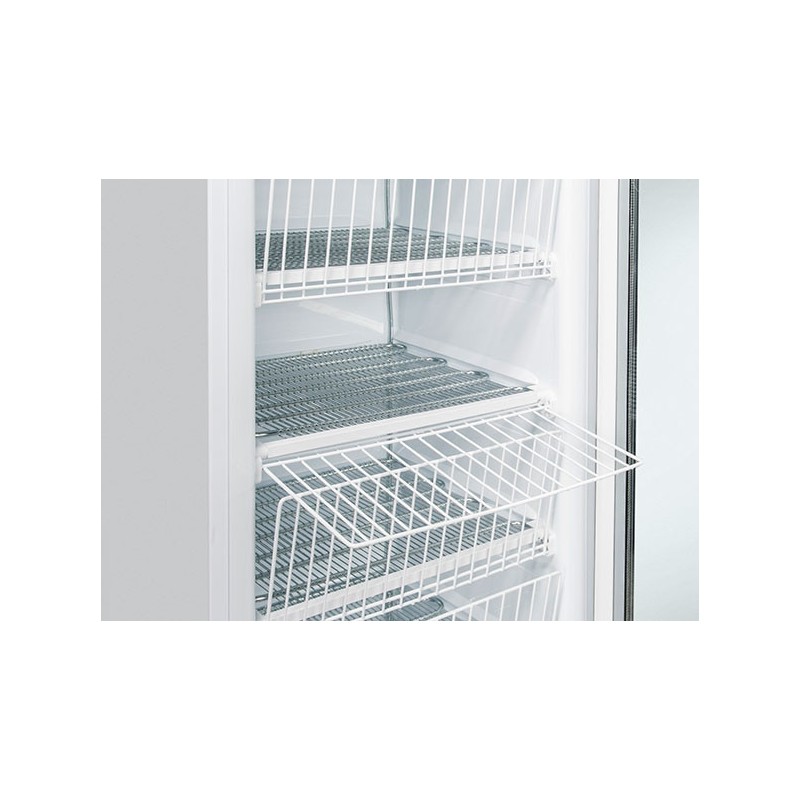 COOL HEAD - Congélateur vertical 300 litres porte vitrée TNG 390 C