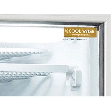 COOL HEAD - Congélateur vertical 300 litres porte vitrée TNG 390 C