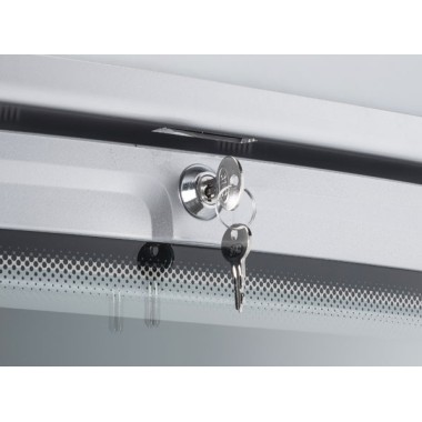 COOL HEAD - Congélateur vertical 300 litres porte vitrée TNG 390 C