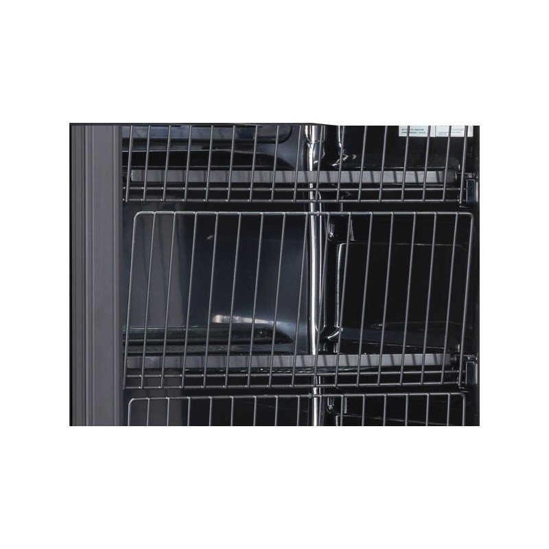 COOL HEAD - Congélateur vertical 300 litres porte vitrée TNG 390 CB