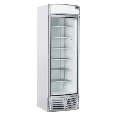 COOL HEAD - Congélateur vertical 350 litres porte vitrée TNG 480 C