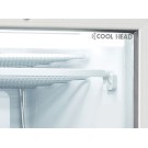 COOL HEAD - Congélateur vertical 350 litres porte vitrée TNG 480 C