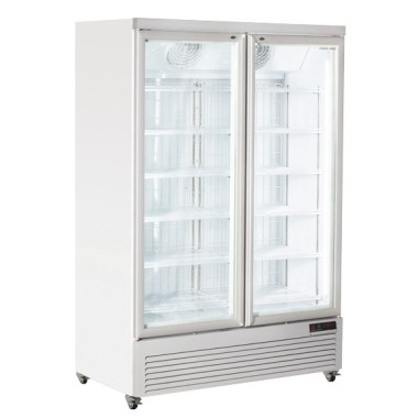 COOL HEAD - Congélateur vertical 1080 litres porte vitrée RFG 1350