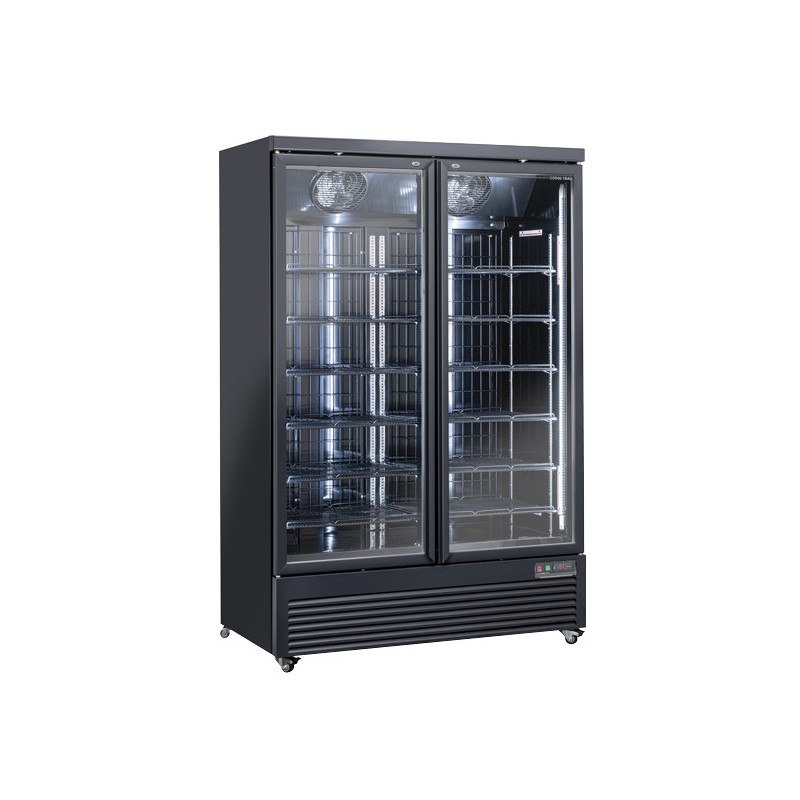 COOL HEAD - Congélateur vertical 1080 litres porte vitrée RFG 1350 B