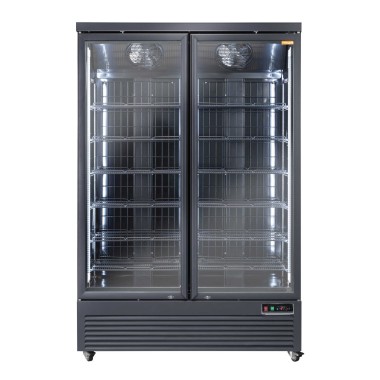 COOL HEAD - Congélateur vertical 1080 litres porte vitrée RFG 1350 B