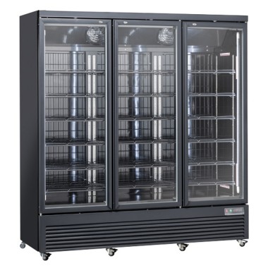 COOL HEAD - Congélateur vertical 1200 litres porte vitrée RFG 1900 B