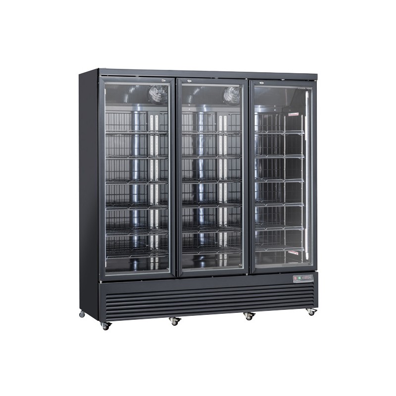 COOL HEAD - Congélateur vertical 1200 litres porte vitrée RFG 1900 B