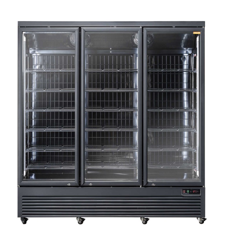 COOL HEAD - Congélateur vertical 1200 litres porte vitrée RFG 1900 B