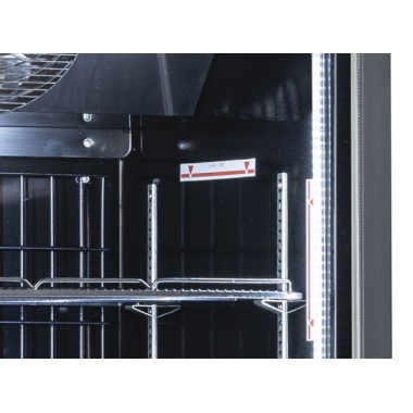COOL HEAD - Congélateur vertical 1200 litres porte vitrée RFG 1900 B