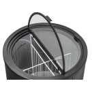 COOL HEAD - Congélateur en canettes 80 litres couvercle en verre HN 80