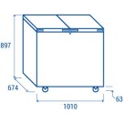 COOL HEAD - Congélateur coffre 300 litres - CFB 300