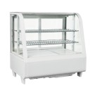 COOL HEAD - Vitrine réfrigérée de comptoir blanche 100 litres RC 100W