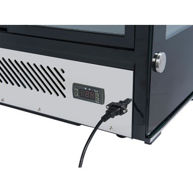 COOL HEAD - Vitrine réfrigérée de comptoir blanche 100 litres RC 100W