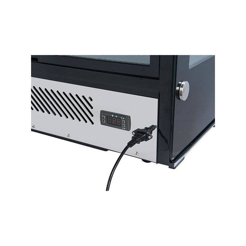 COOL HEAD - Vitrine réfrigérée de comptoir blanche 100 litres RC 100W