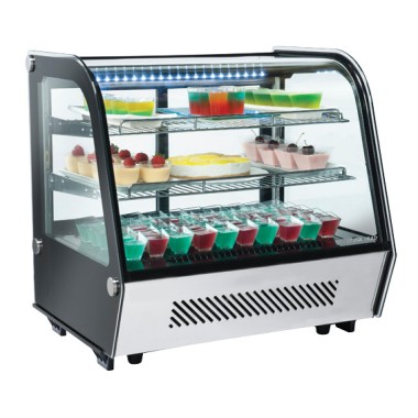COOL HEAD - Vitrine réfrigérée de comptoir 120 litres RC 120