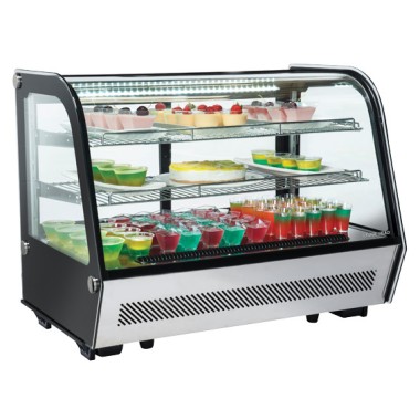 COOL HEAD - Vitrine réfrigérée de comptoir 160 litres RC 160