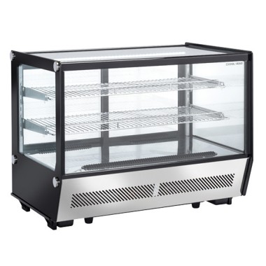 COOL HEAD - Vitrine réfrigérée de comptoir 160 litres RC 160SQ