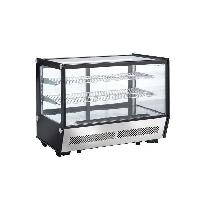 COOL HEAD - Vitrine réfrigérée de comptoir 160 litres RC 160SQ