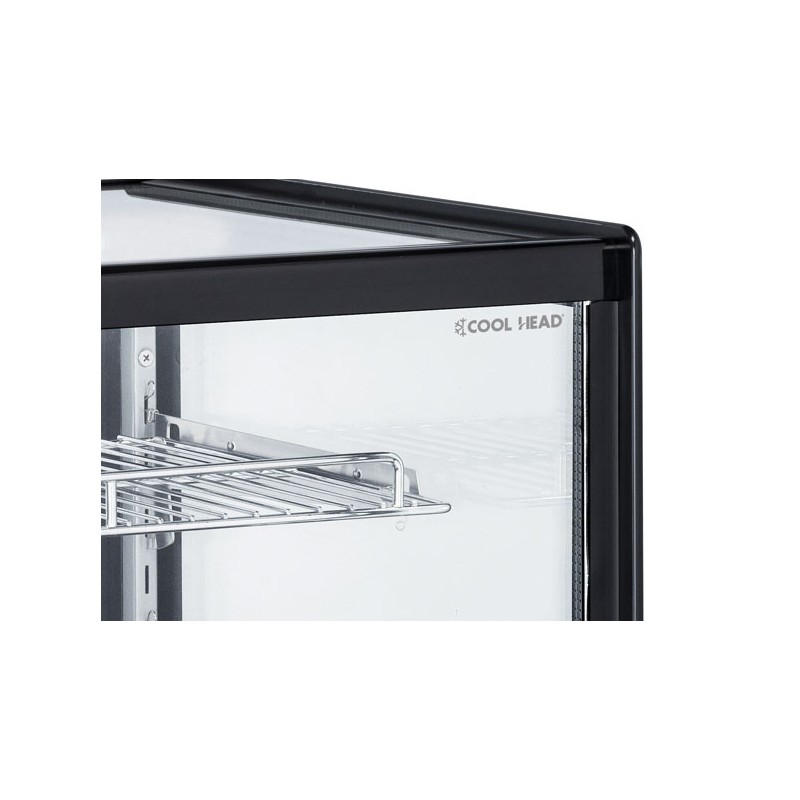COOL HEAD - Vitrine réfrigérée de comptoir 160 litres RC 160SQ