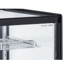 COOL HEAD - Vitrine réfrigérée de comptoir 160 litres RC 160SQ