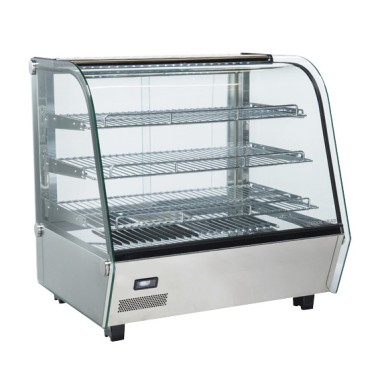 COOL HEAD - Vitrine chauffante de comptoir 120 litres RH 120