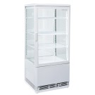 COOL HEAD - Vitrine réfrigérée verticale de 78 litres blanche