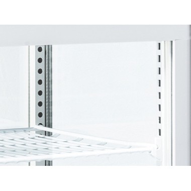 COOL HEAD - Vitrine réfrigérée verticale de 78 litres blanche