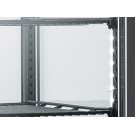 COOL HEAD - Vitrine réfrigérée verticale 78 litres noir