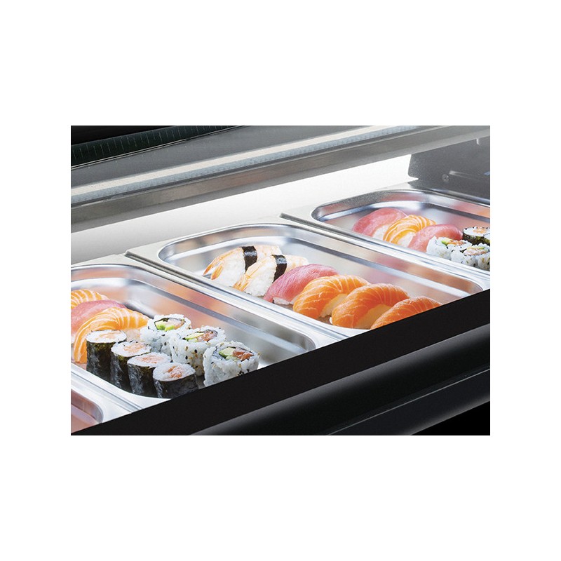 COOL HEAD - Vitrine réfrigérée pour SUSHI RS 80